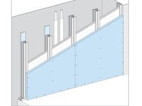 K251 Fireboard Shaft Wall System