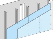 W628F Fireboard Shaft Wall System